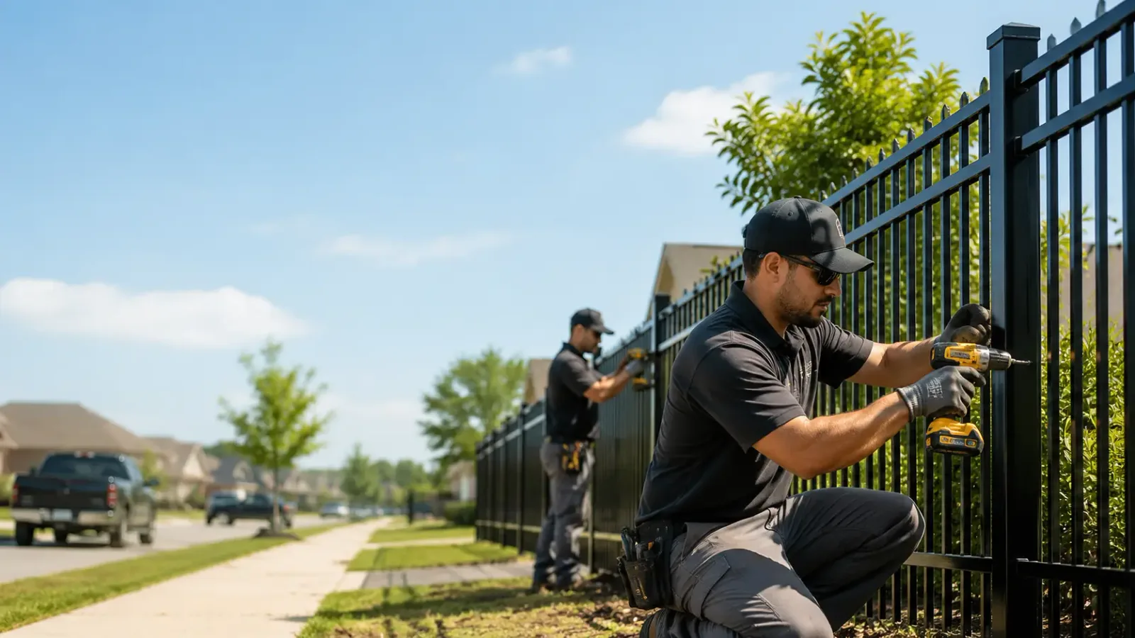 Metal Fence Installation in Clayton, OK